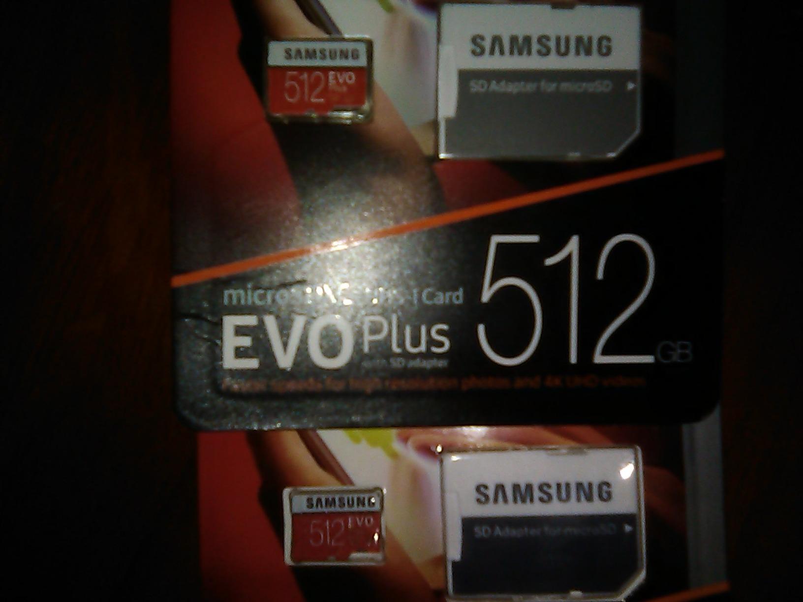 Samsung EVO Plus 512 GB microSDXC UHS-I U3 100 MB/s Full HD & 4K UHD Memory Card with Adapter (MB-MC512GA) customer photo 2