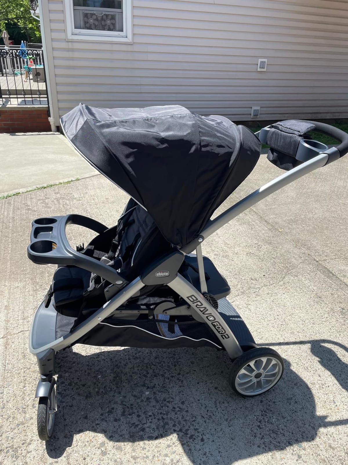 Chicco BravoFor2 Standing/Sitting Double Stroller w/Child & Parent Tray customer photo 1