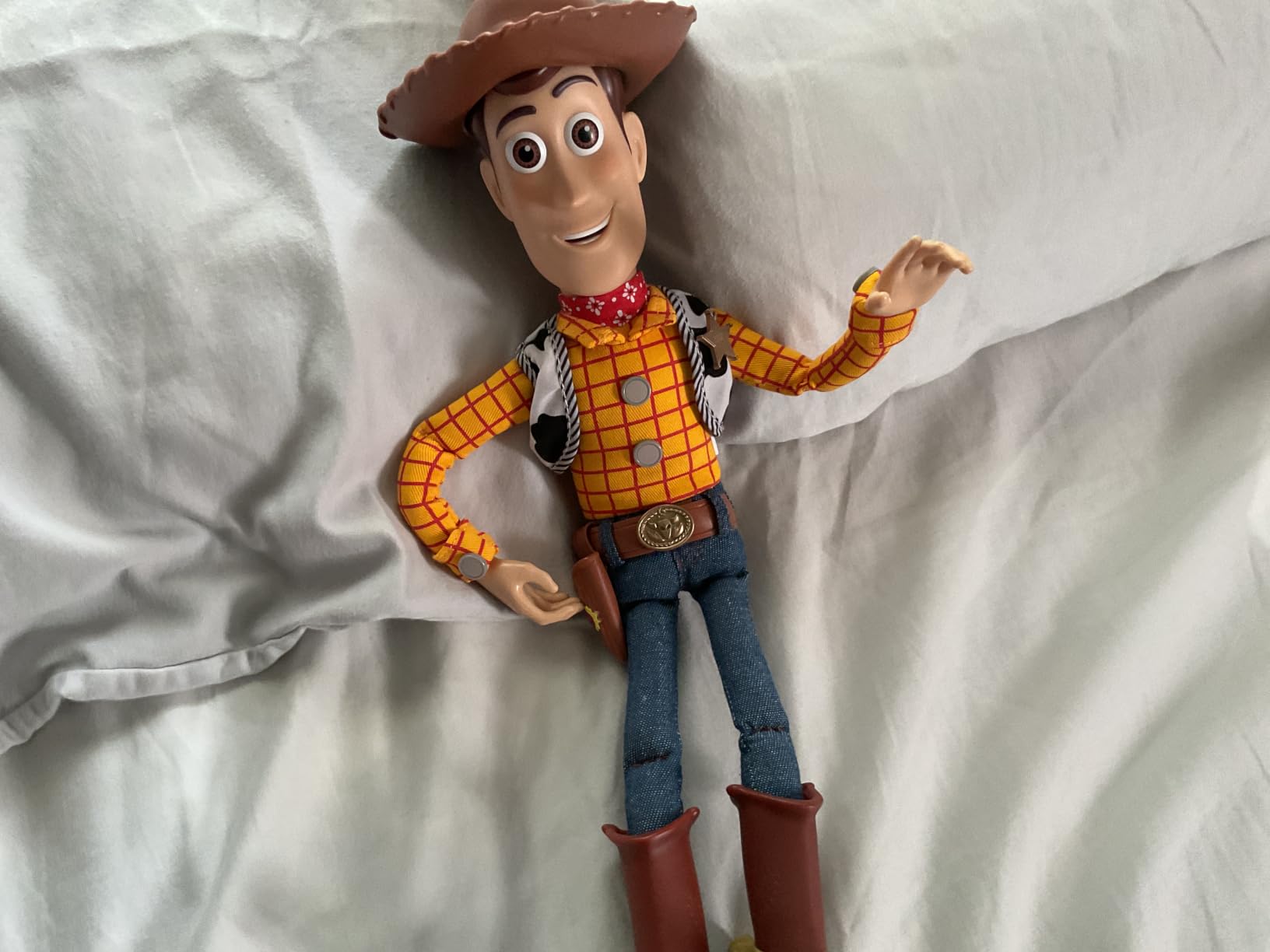 Disney Store Official Buzz Lightyear Interactive Talking Action Figure from Toy Story, Features 10+ English Phrases, Interacts with Other Figures and Toys customer photo 1