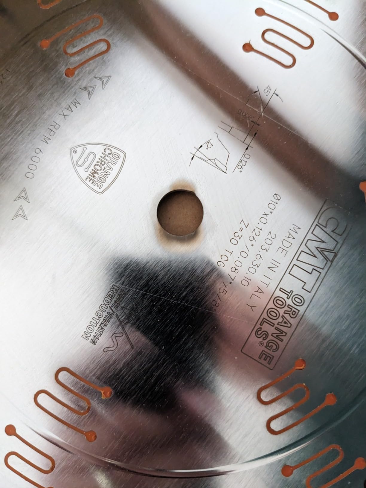 CMT Orange Tools 203.630.10 - Heavy-Duty Glue Line Ripping Blade HW D=10 B=5/8 Z30 K=0.126 P=0.087 a=12 customer photo 1