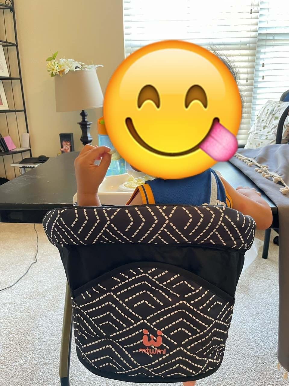 MTWML Hook On High Chair with Tray, Clip On Seat Attaches to Table for Baby customer photo 2