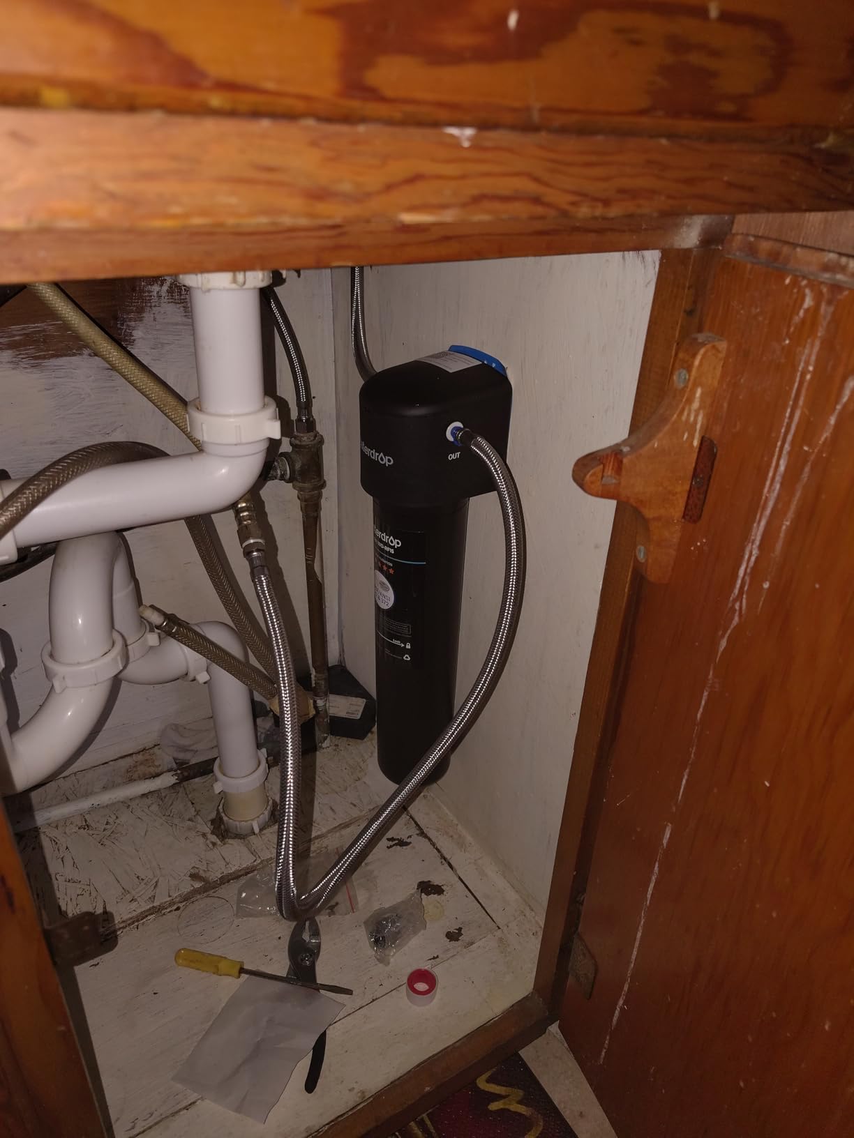 Waterdrop 15UA Under Sink Water Filter System, 19000 Gallons, 2 Years customer photo 2
