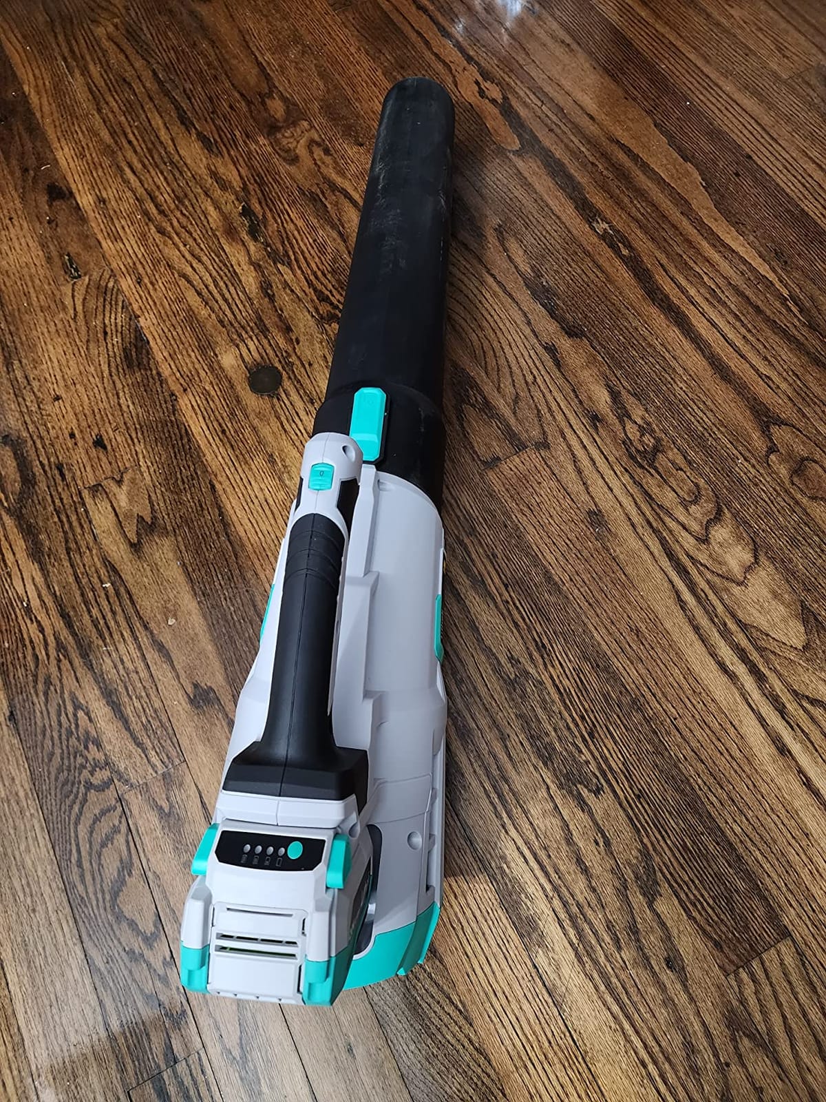 Litheli 20V Cordless Leaf Blower 350 CFM 85 MPH, Variable Speeds Electric Leaf Blower Battery Powered for Blowing Leaves, Dust, Snow, 4.0 Ah Battery & Fast Charger Included customer photo 1