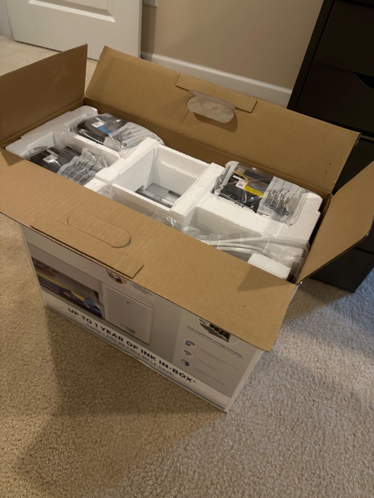 Brother MFC-J1205W INKvestment -Tank Wireless Multi-Function Color Inkjet Printer with Up to 1-Year in Box, Works with Alexa customer photo 2