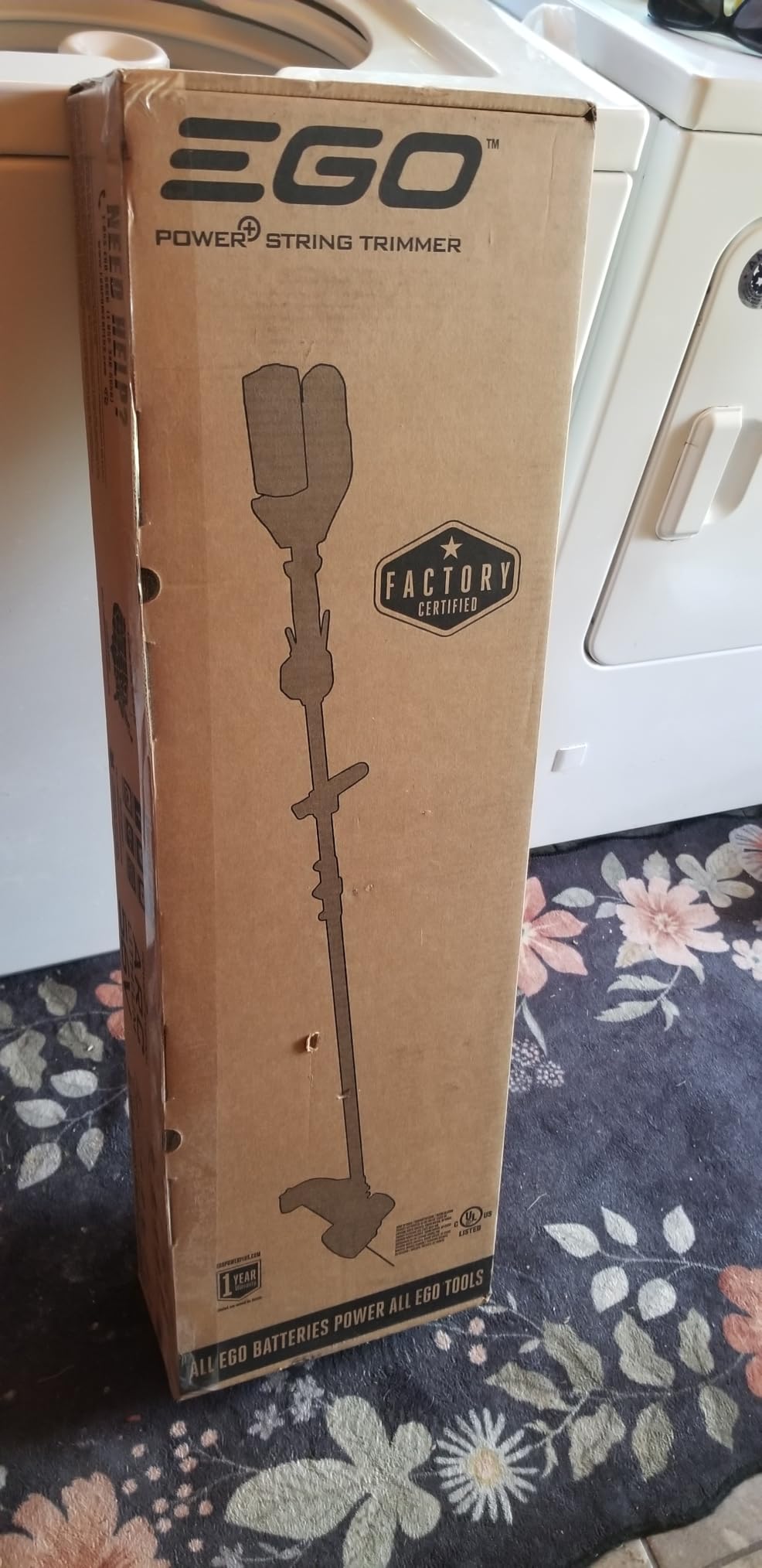 EGO Power+ String Trimmer, Battery Powered, 15