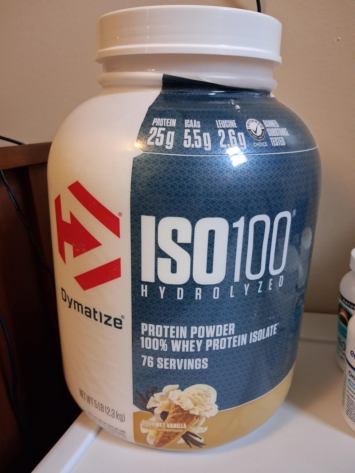 Dymatize ISO100 customer photo 1