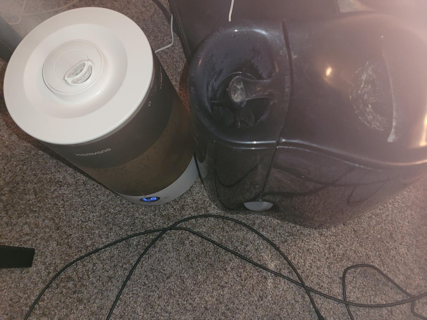 Homvana Top-Fill Cool Mist Humidifiers for Bedroom, Large Room(3.6L,Grey) customer photo 2