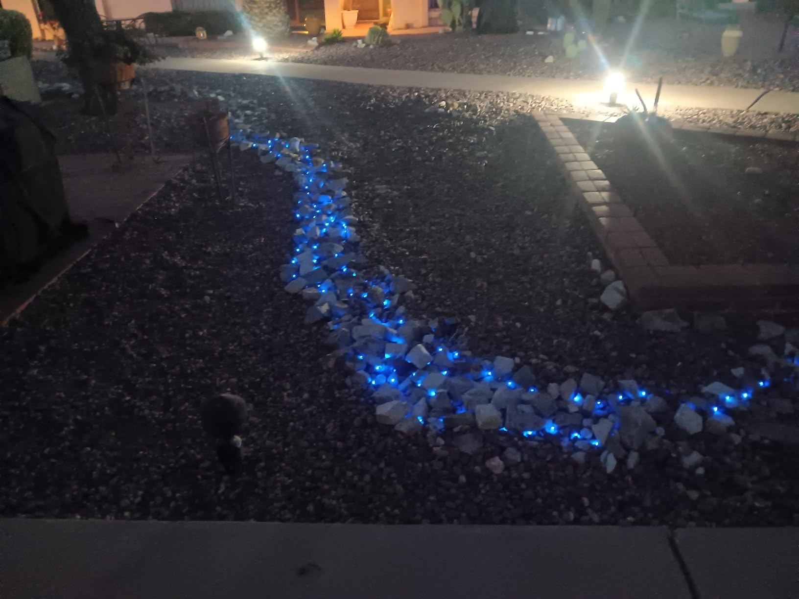 Joomer Orange Purple Halloween Solar String Lights,2 Pack Total 80FT 240LED customer photo 1