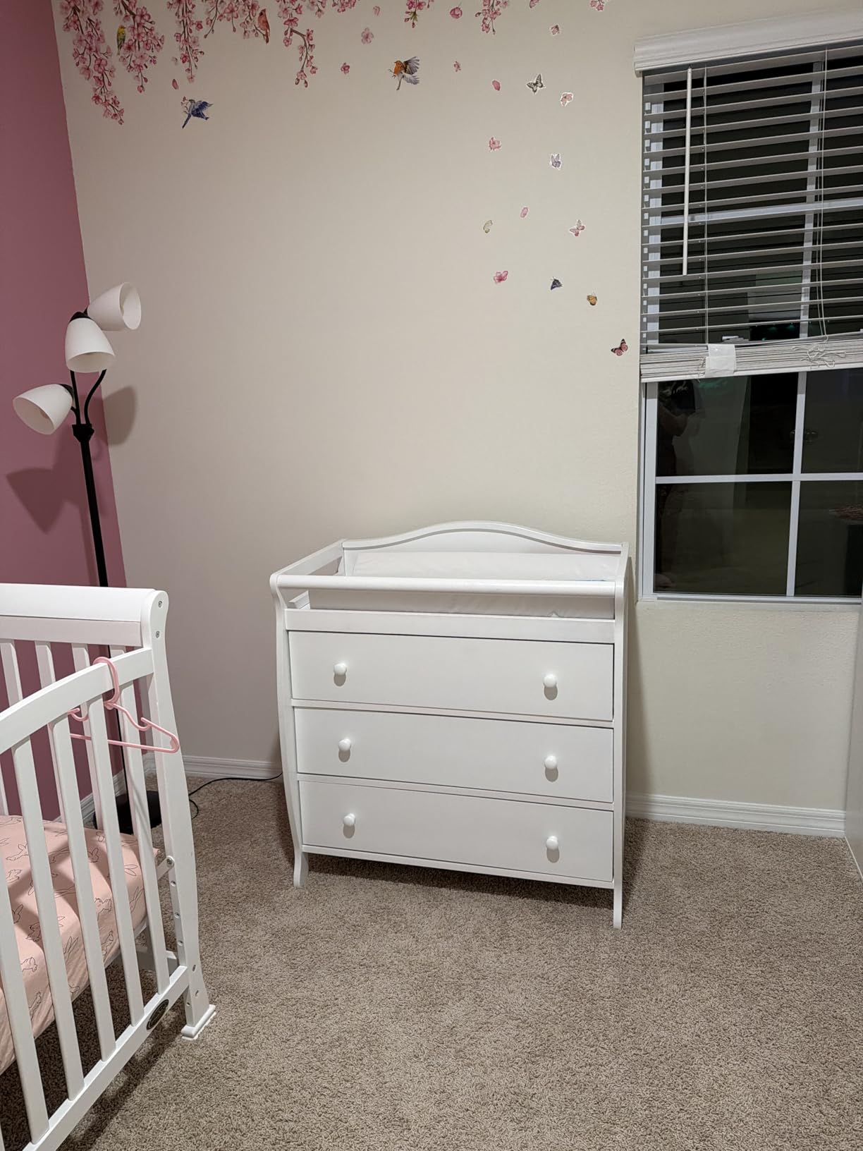 Costzon 3-Drawer Changing Table, Infant Diaper Changing Station with Drawers, Safety Rails & Strap, Baby Changing Table Dresser for Nursery, Easy Assembly (Brown) customer photo 1