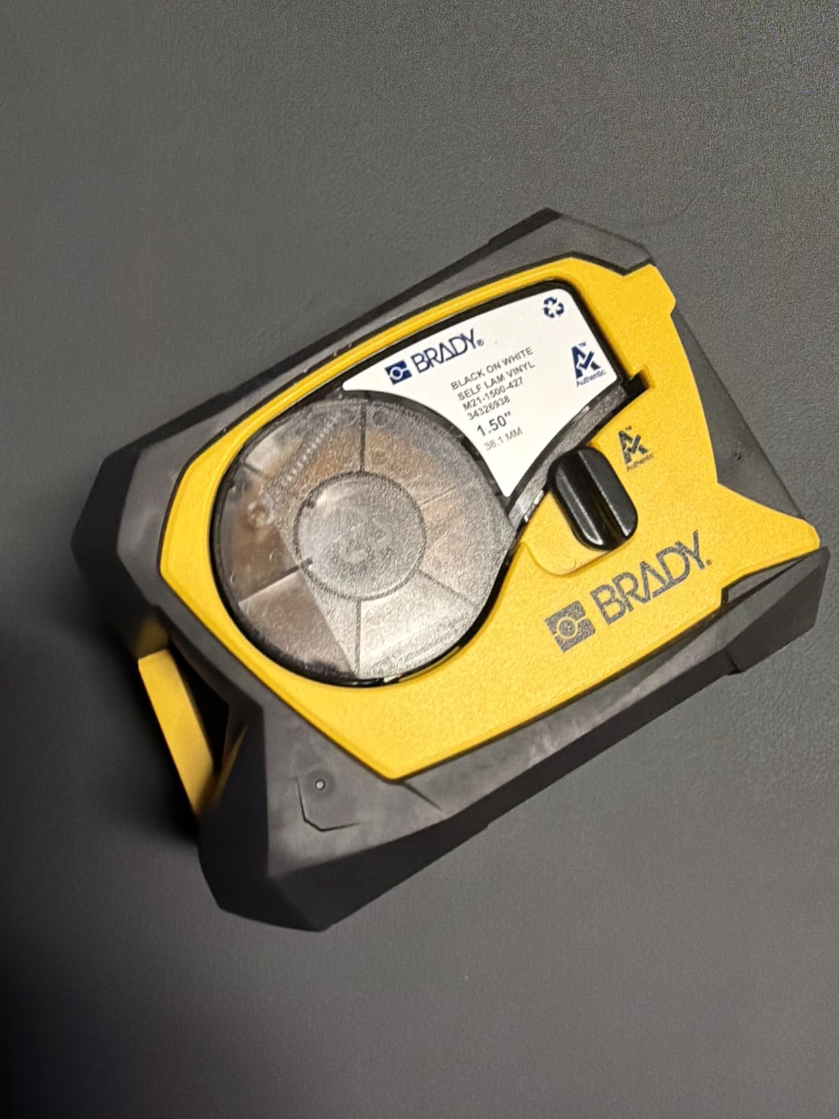 Brady M211 Portable Bluetooth Monochrome Label Printer, Yellow/Black customer photo 1