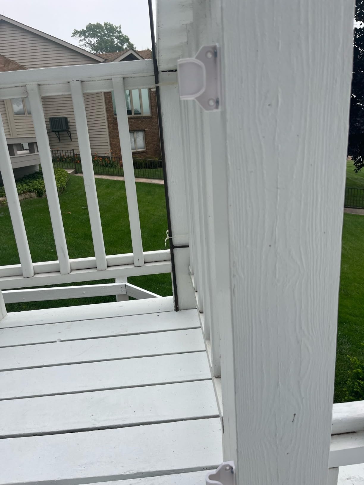 Mom's Choice Awards Winner - 120 Inch Extra Wide Baby Gate for Large Opening Retractable Baby Gate for Doorway Extra Long Puppy Gates for The House Outdoor Large Mesh Pet Gates for Dog Indoor (Black) customer photo 1