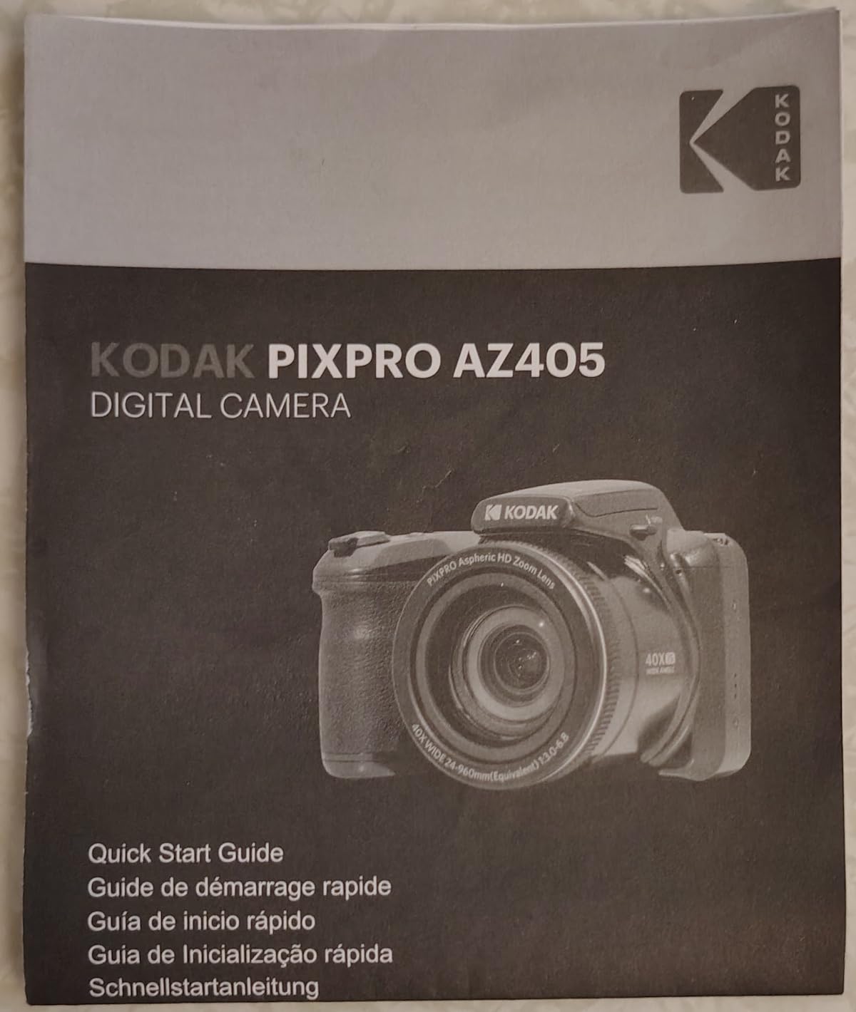 KODAK PIXPRO AZ405 20MP Digital Camera, 40x Optical Zoom, AA, OIS, White customer photo 2