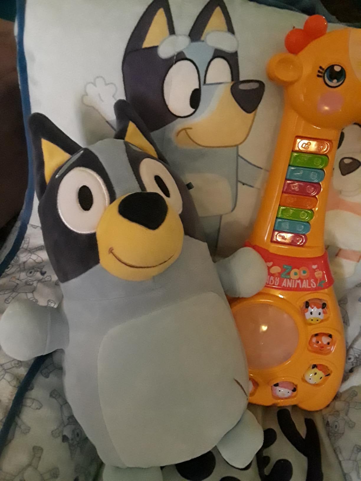 Squishmallows Original 10-Inch Bluey HugMees - Medium-Sized Ultrasoft Official Jazwares Plush customer photo 1