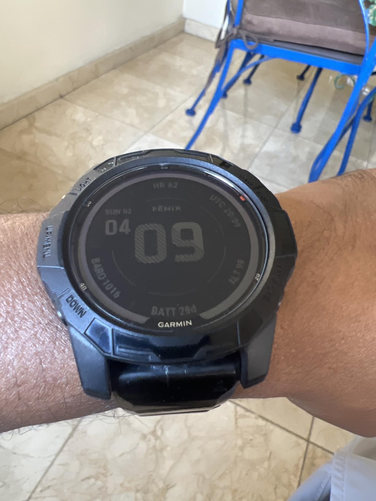 Garmin fēnix 7X Pro Solar, Multisport GPS Smartwatch, Built-in Flashlight, Solar Charging Capability, Black customer photo 1