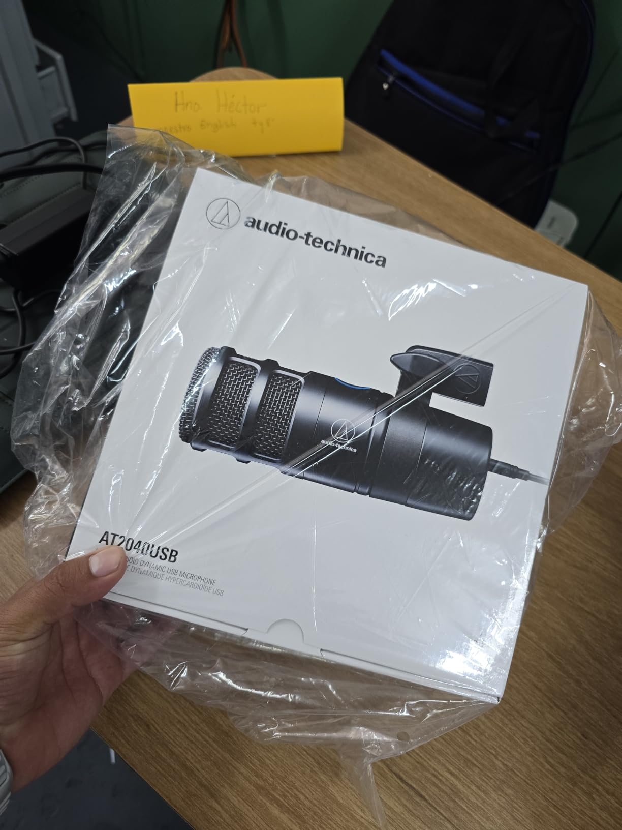 Audio-Technica AT2040USB Dynamic USB Microphone customer photo 2