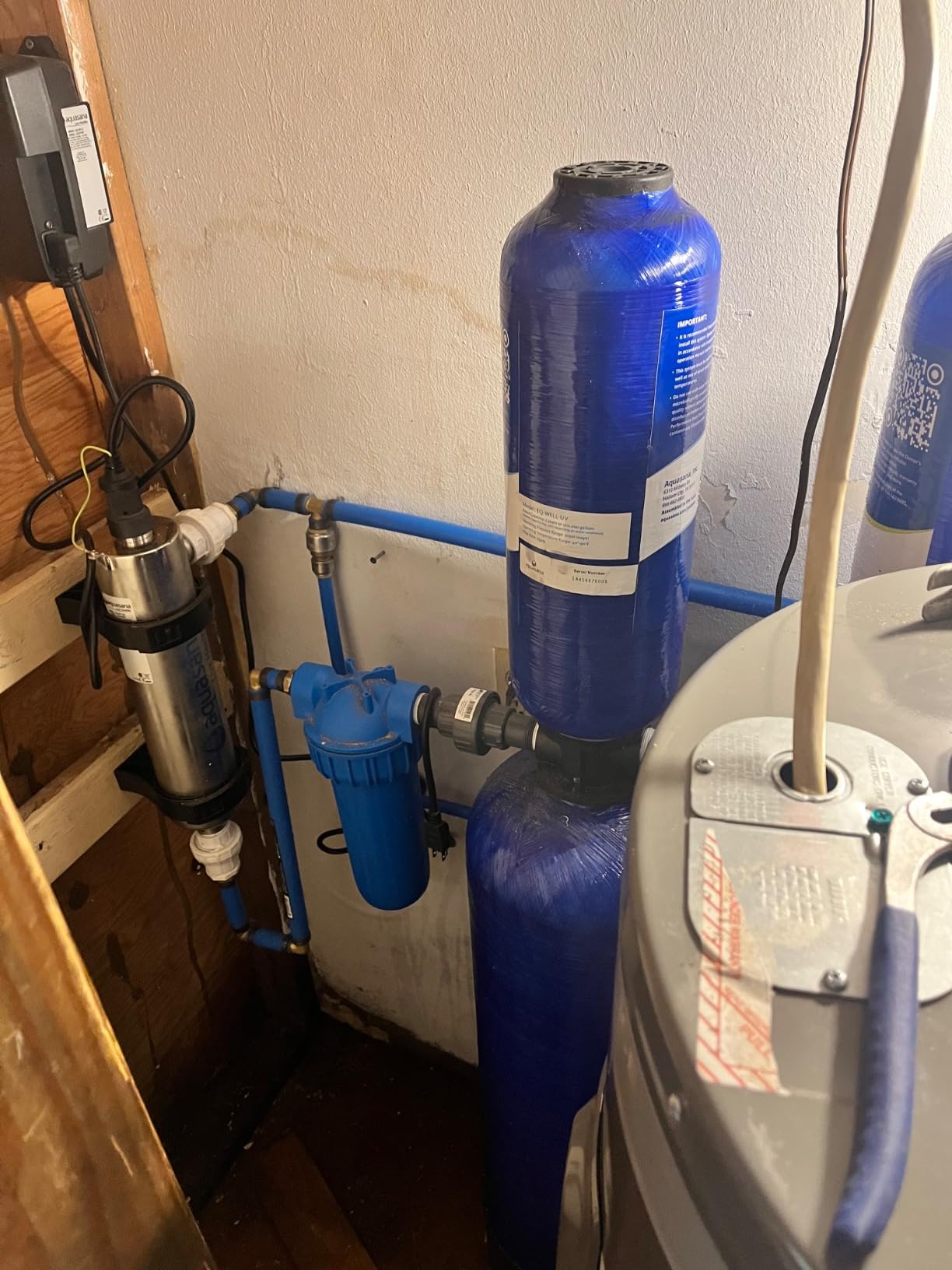 Aquasana Whole House Well Water Filter | 500K-Gallon | UV | WH-Well-CT-UVS customer photo 2