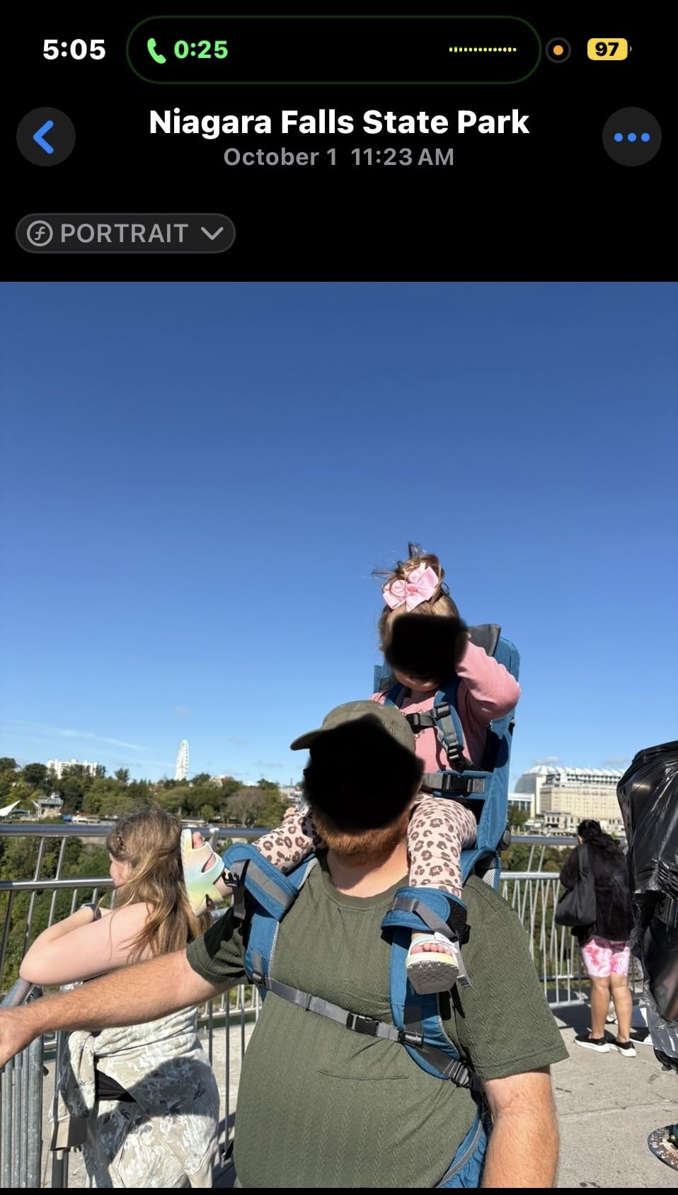 WIPHA Hiking Baby Carrier Backpack, Lightweight Child Carrier, Breathable Mesh Toddler Carrier for Outdoor Adventures, Ergonomic Design, Perfect for Travel, Hiking & Daily Use customer photo 2