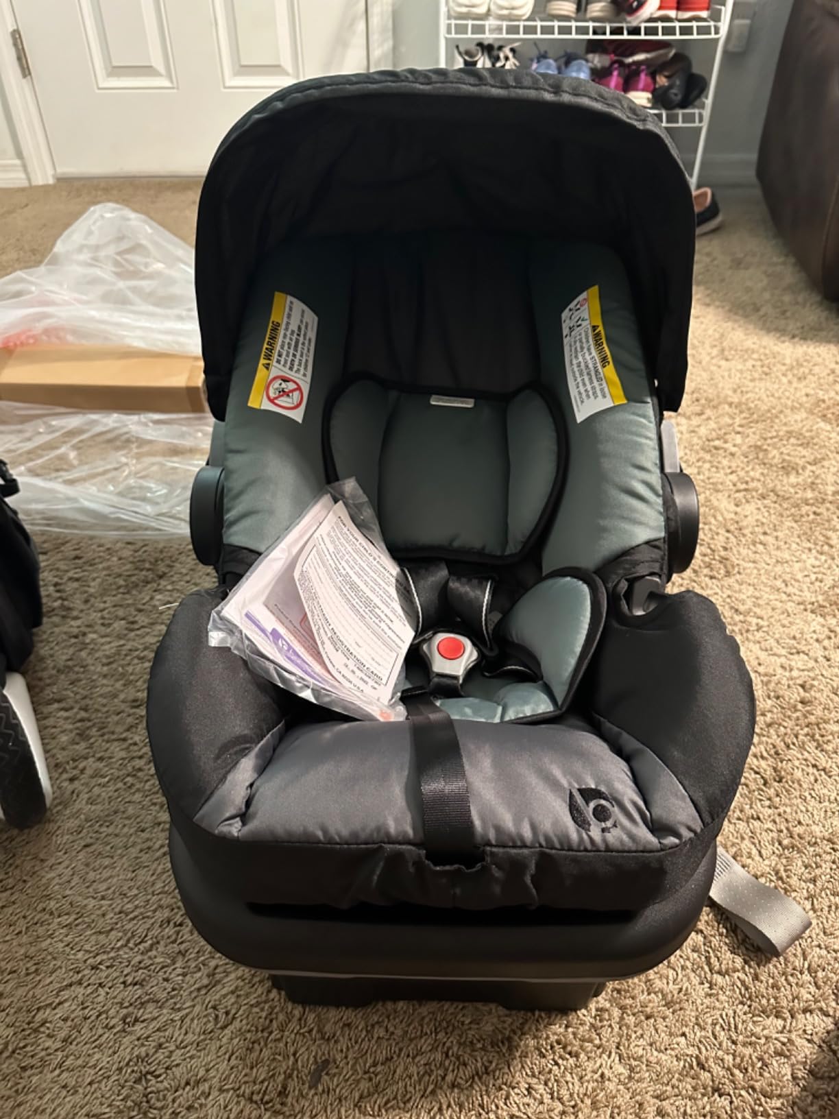 Baby Trend Expedition® DLX Jogger Travel System with EZ-Lift™ Plus Infant Car Seat, Dash Sage customer photo 1