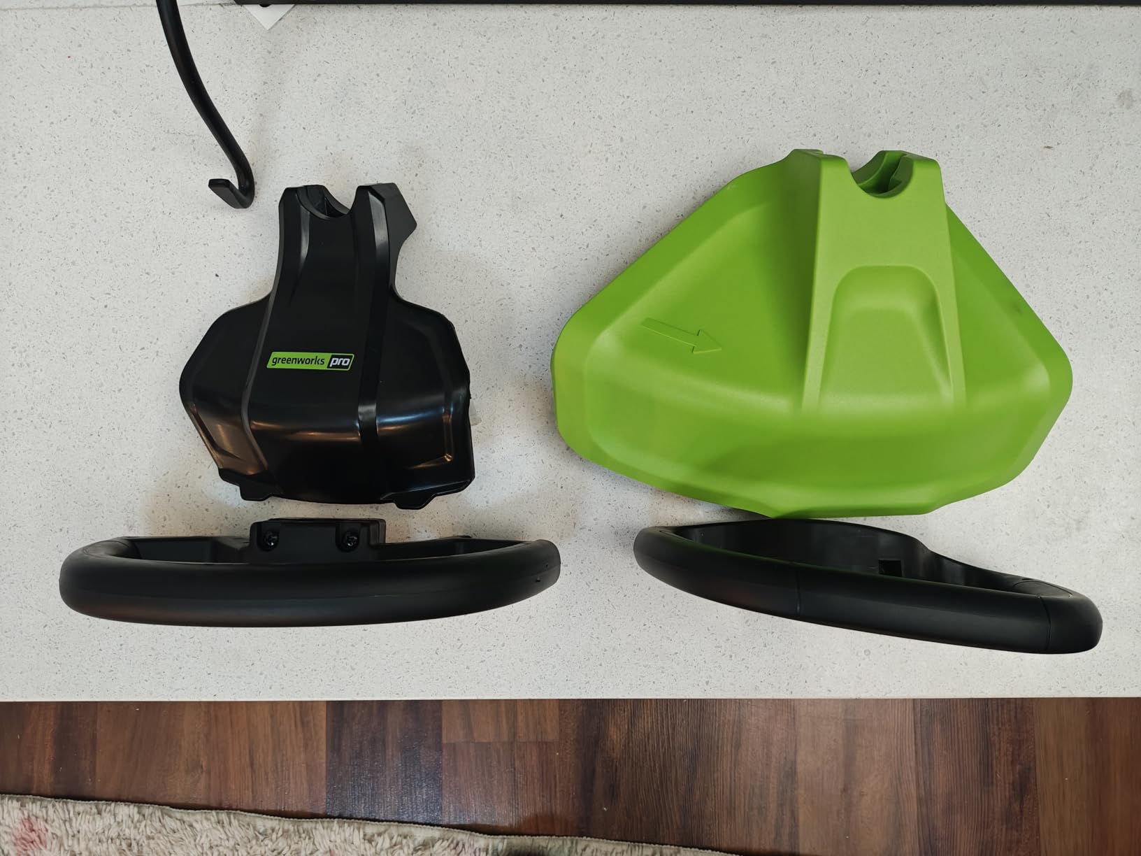 Greenworks 80V 16 in Carbon Fiber String Trimmer, 2.0 Ah Battery customer photo 2