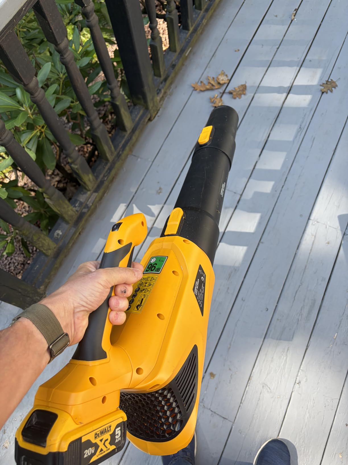 HEINPRO Cordless Leaf Blower Compatible with Dewalt 20V Max Battery customer photo 2
