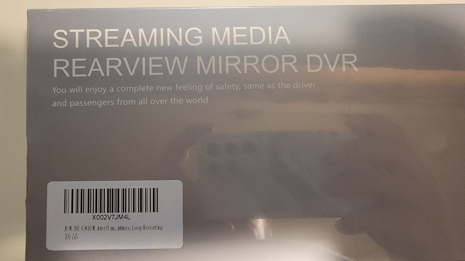 JOMISE 4K Dash Cam Front Rear with 64GB Card & Touch Screen, 4K+1080P Dual Dash Camera for Cars, Built-in GPS Wi-Fi, UHD 2160P Night Vision, WDR, 24H Parking Monitor (J6) customer photo 2