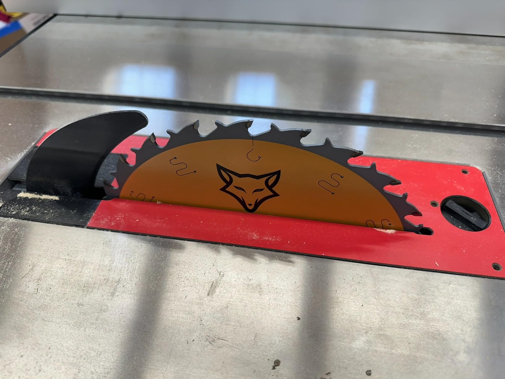 FOXBC 10-Inch Flat Tooth Ripping Table Saw Blade for Wood Cutting, 24-Tooth, Thin Kerf with 5/8-Inch Arbor customer photo 2