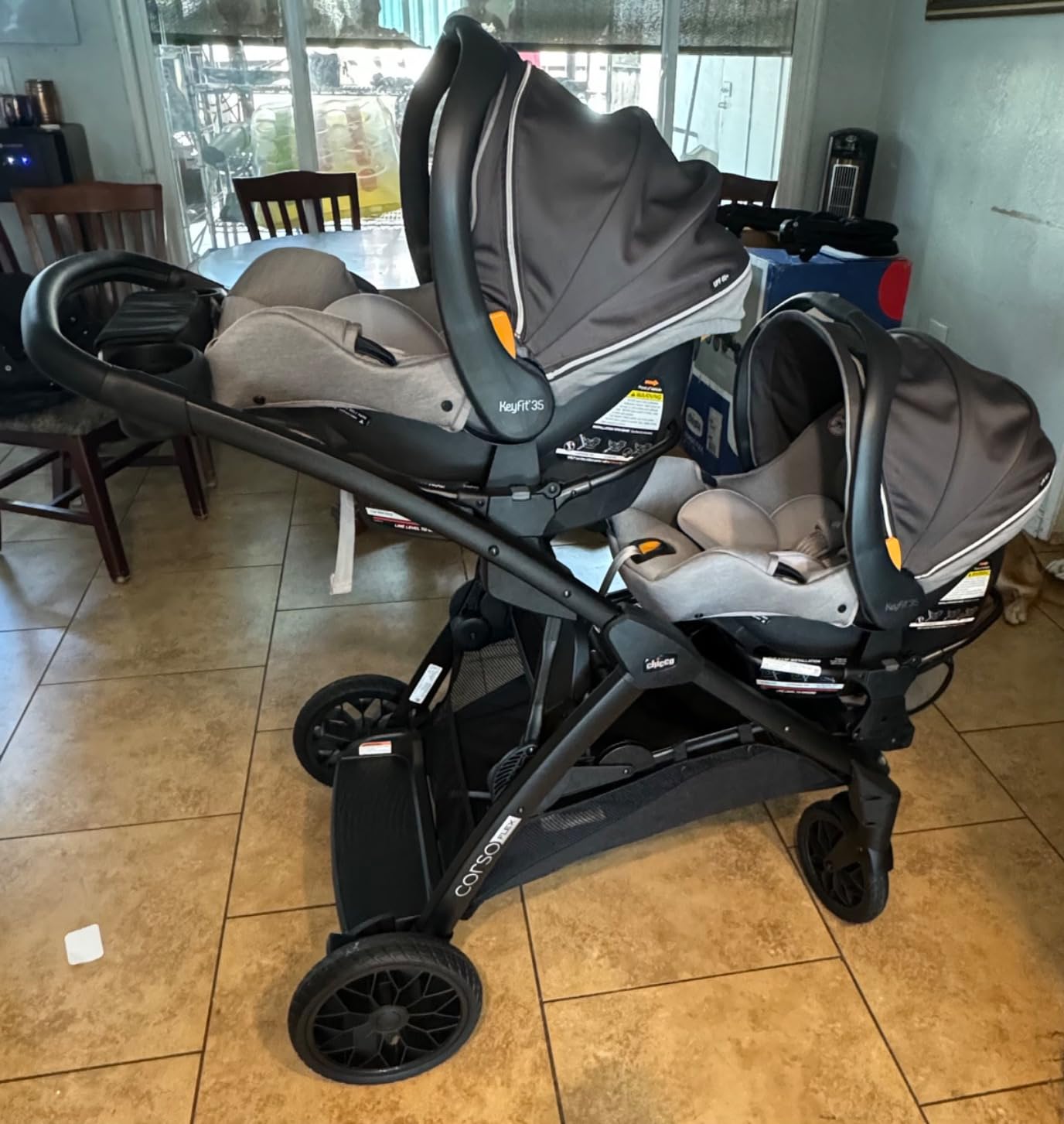 Chicco Corso Flex Single-to-Double Convertible Stroller w/Parent Tray customer photo 1