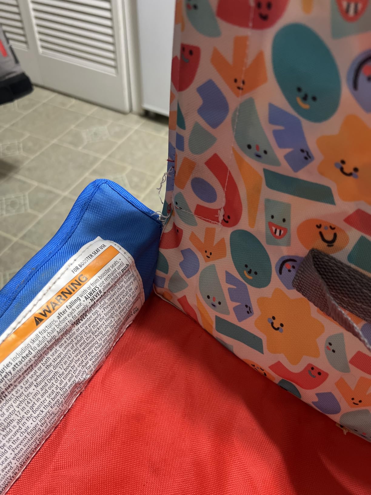 Nuby Easy Go Pop Up Foldable Booster Seat customer photo 2
