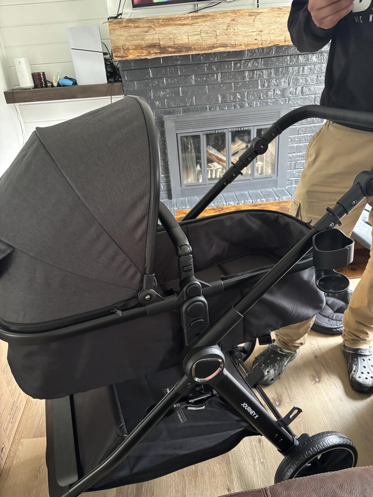 Accombe 2-in-1 Convertible Baby Stroller for Newborn to Toddler customer photo 2