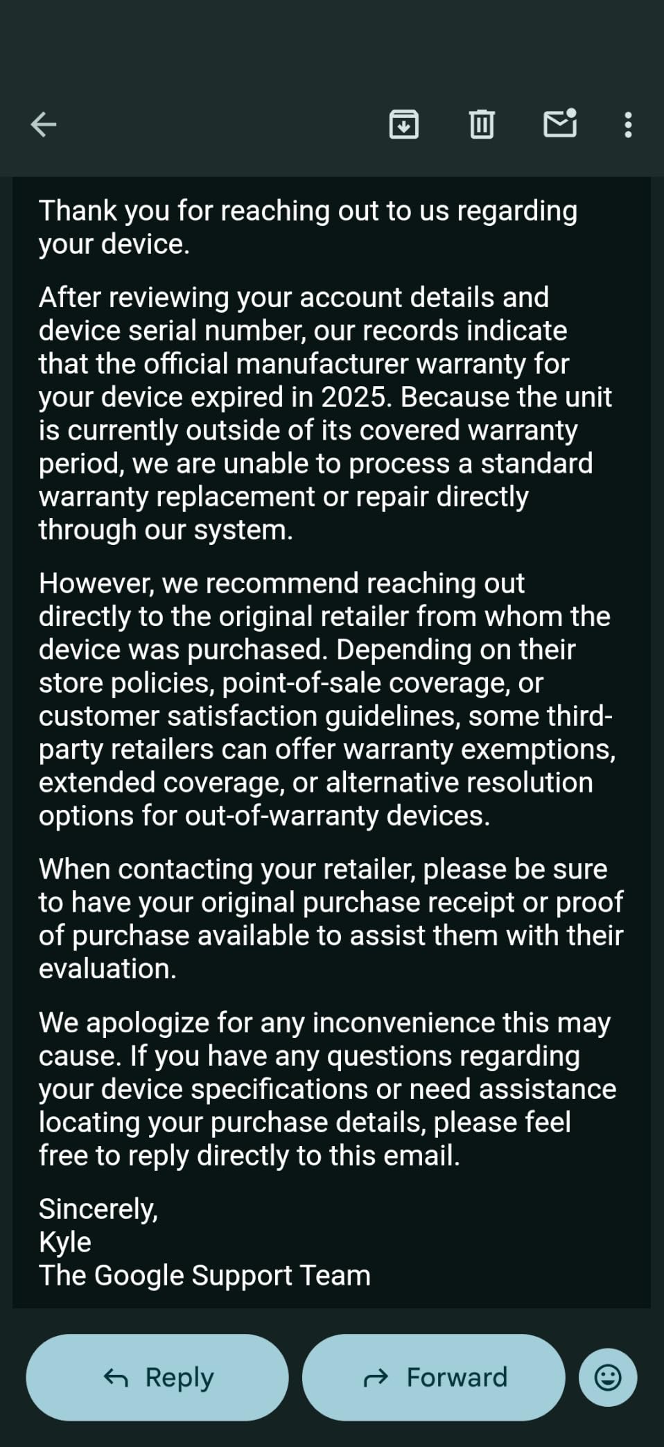 Pixel 9 Pro Fold customer photo 1