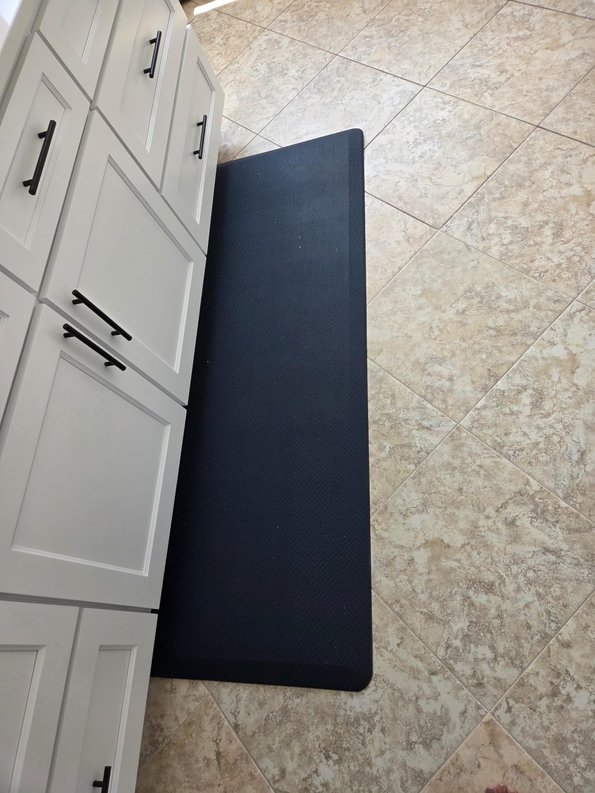 Ophanie Kitchen mats for Floor, 3/4 inch Thick, 20x48 Anti Fatigue Cushioned Mat,Kitchen Rugs,Waterproof,Comfort Ergonomic Standing Mat for Office,Home,Sink with 99+ Pairs of Anti-Slip Bottom Ridges customer photo 2