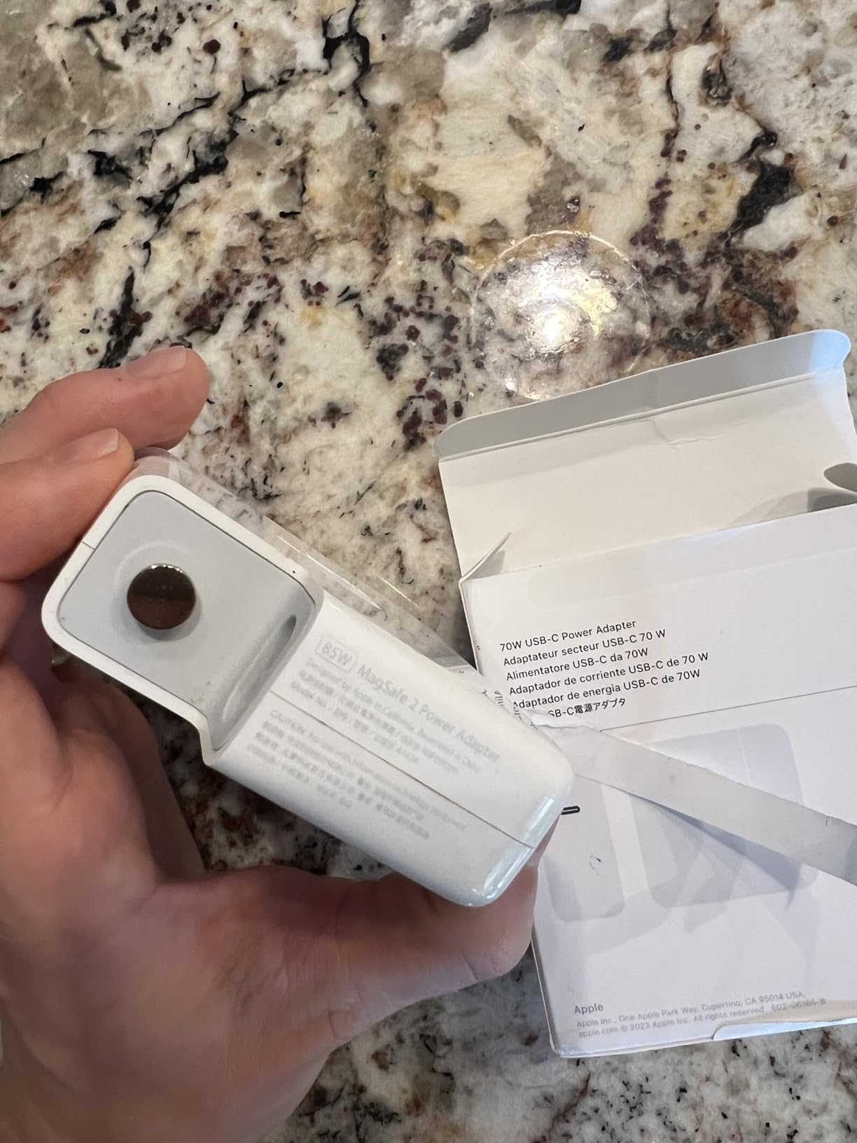 Apple 70W USB-C Adapter customer photo 2