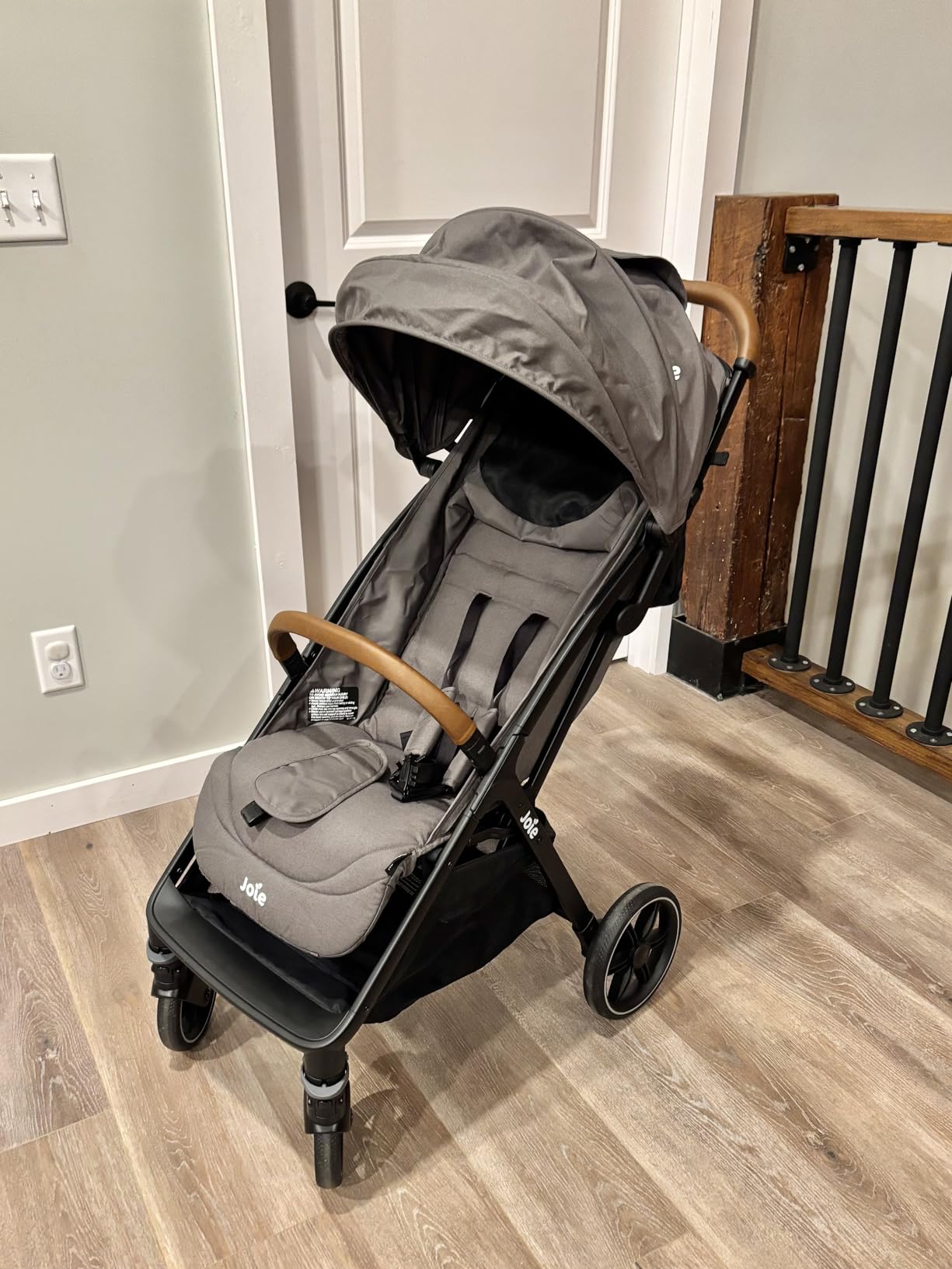 Joie Nutmeg Lightweight Travel Stroller, One-Hand Fold, Birth+ customer photo 1
