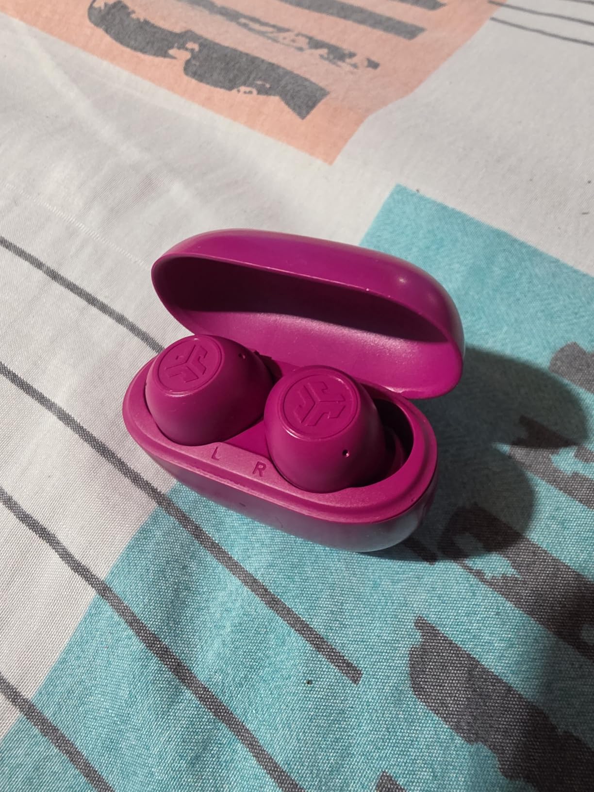 JLab Go Pop ANC True Wireless Earbuds with Dual Connect, Teal customer photo 1