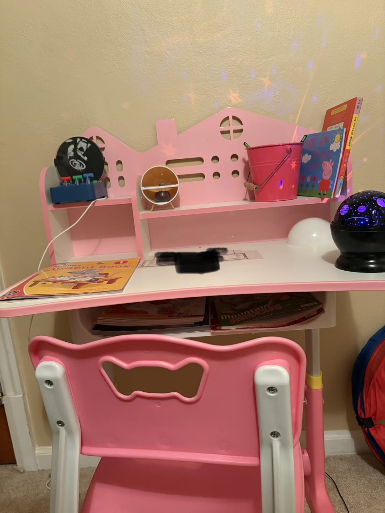 Kids Desk and Chair Set, Height Adjustable Kids Desk customer photo 2