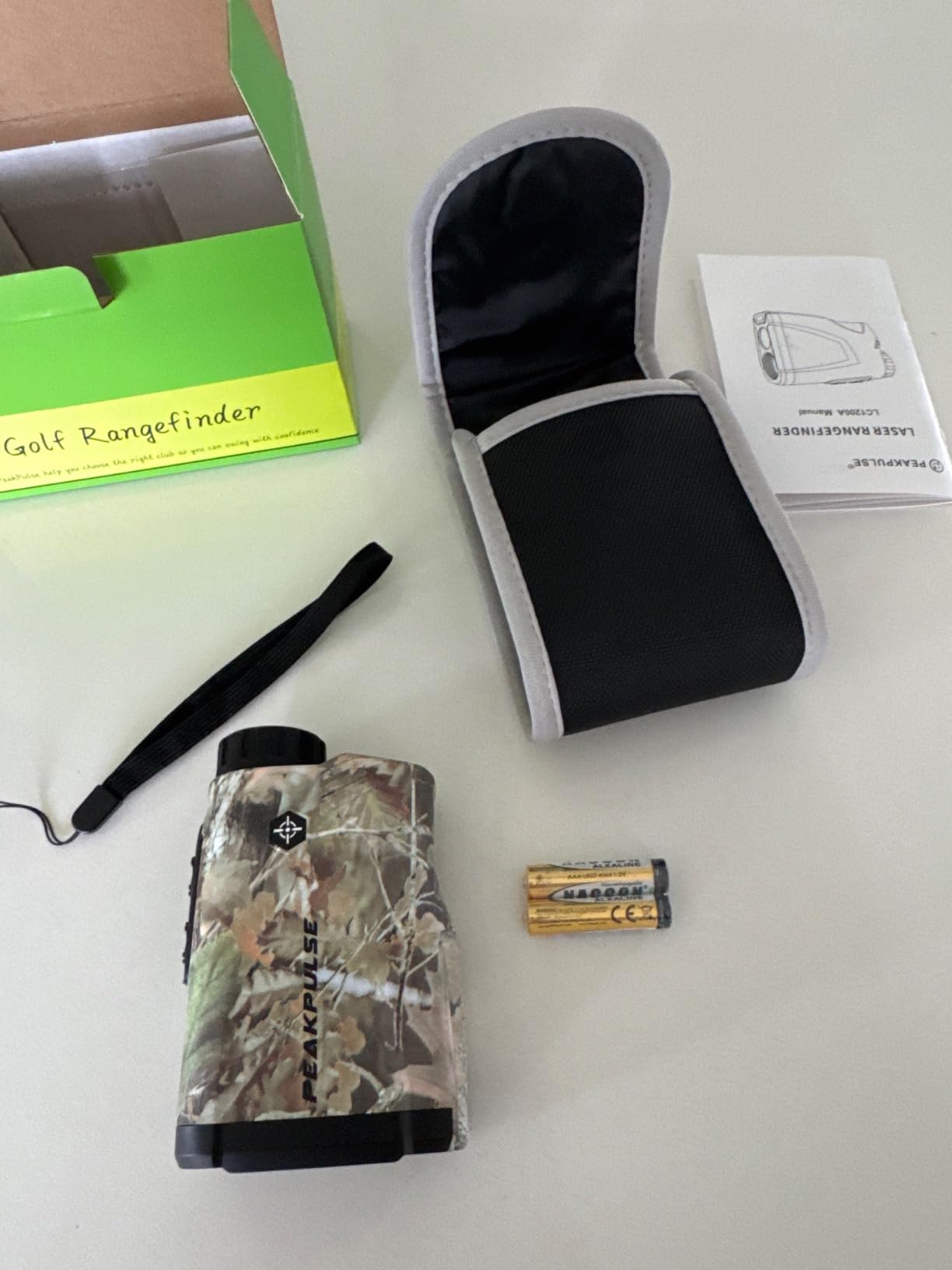 Hunting Range Finder 1400Yds 6X Angle Height Spare Batt. customer photo 2