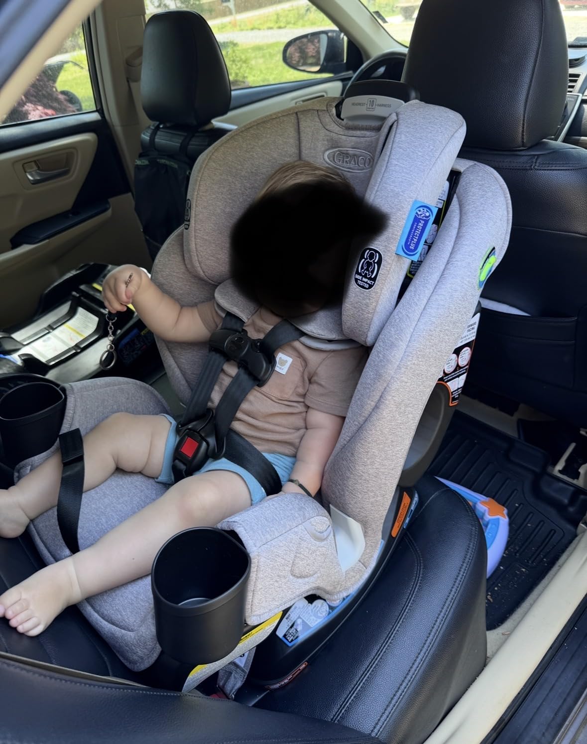 Graco Extend2Fit 3-in-1 Convertible Car Seat, Talia customer photo 1