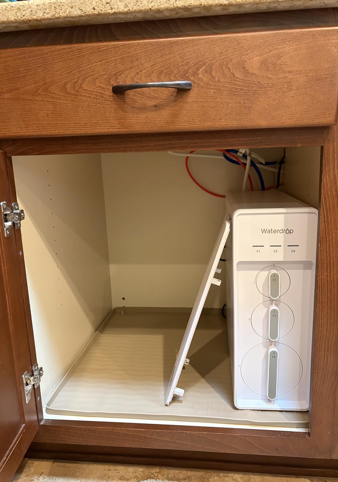 Waterdrop X8-WAN Alkaline Mineral Tankless Reverse Osmosis System Undersink customer photo 2