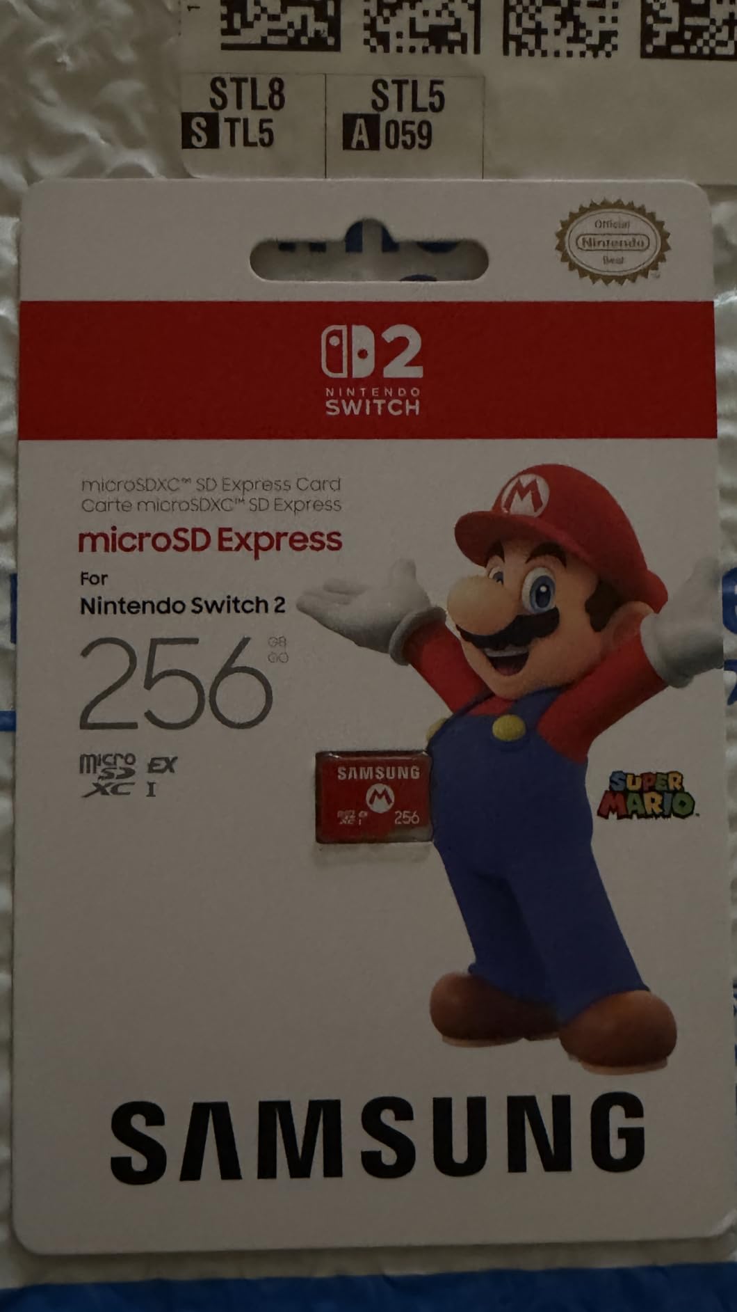 Samsung microSD Express Card – 256GB for Nintendo Switch™ 2 customer photo 2