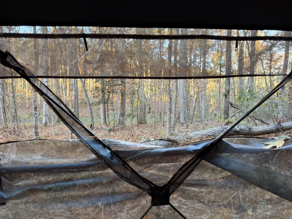 FLISSA Hunting Blind, 270/360 See-Through Ground Blind for Deer Hunting customer photo 1