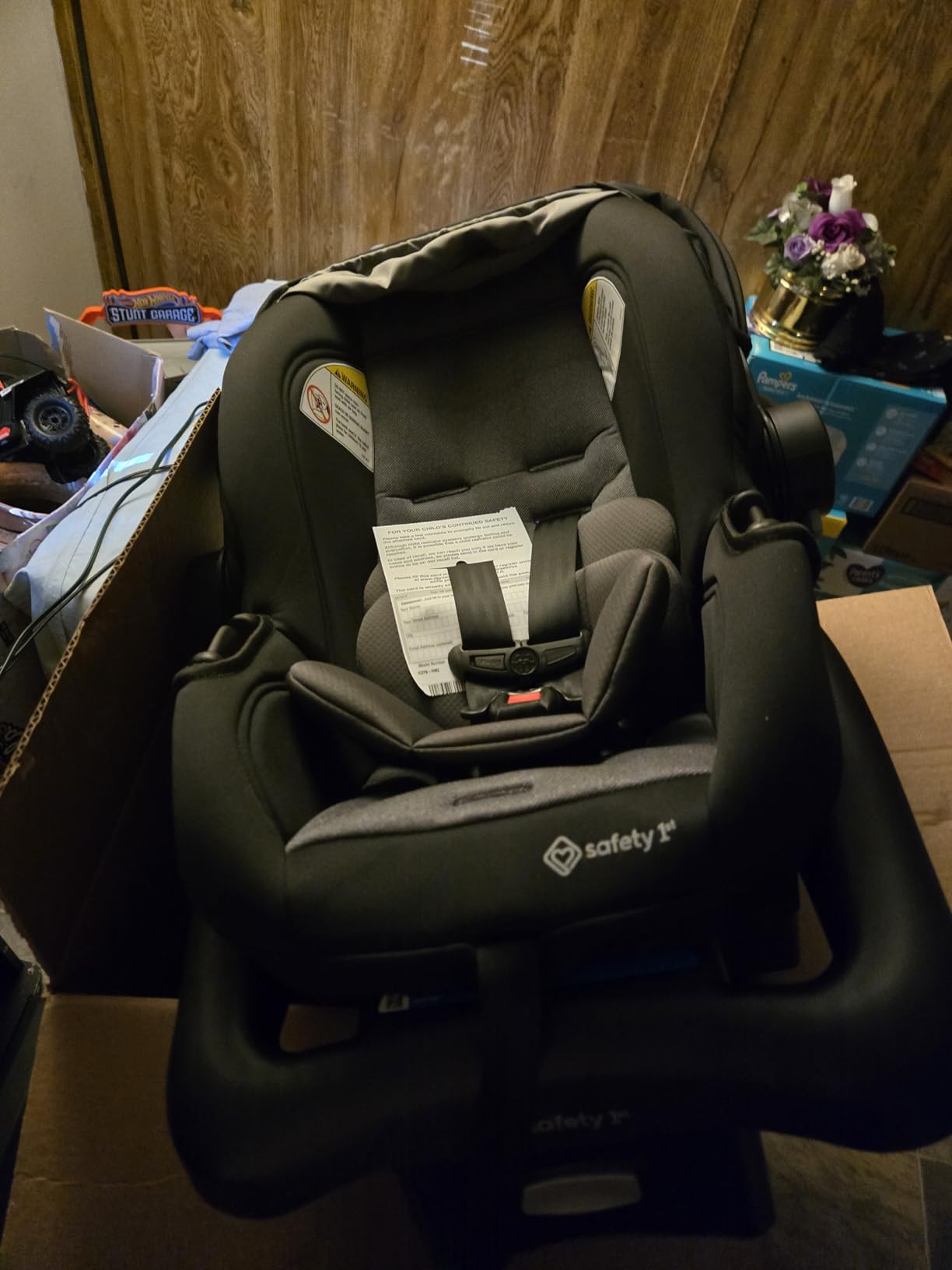 Safety 1st OnBoard FLX Infant Car Seat with Base, Lightweight Baby Car Seat for Travel, Old Soul customer photo 1