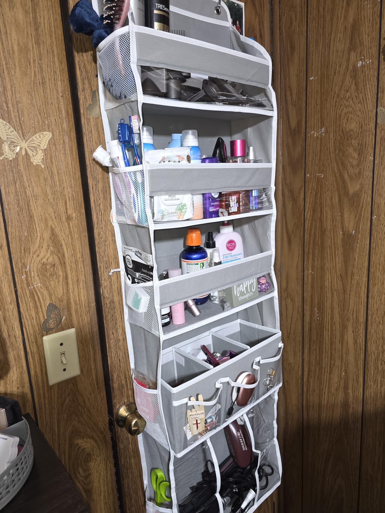 OneDream 5-Tier Over the Door Organizer, Baby Clothes Organizer for Nursery customer photo 1
