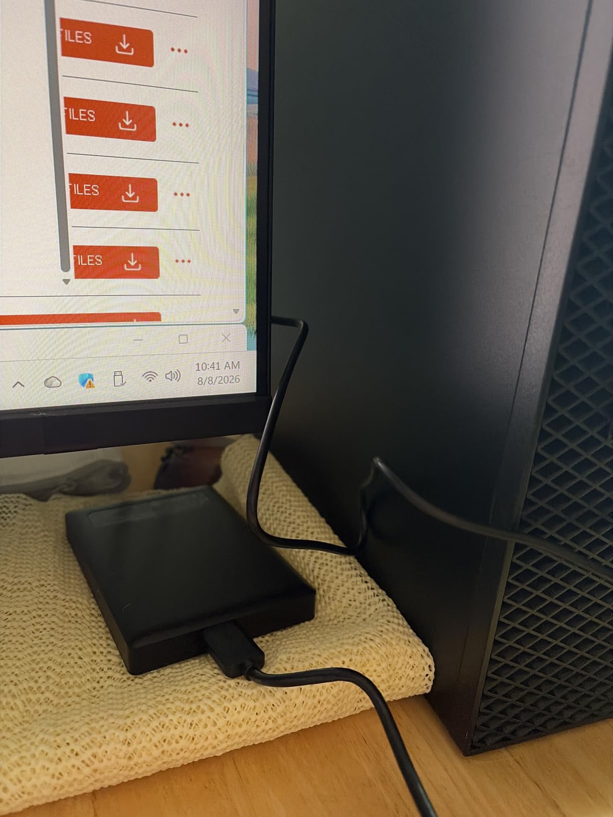 Seagate 16TB One Touch Desktop Hard Drive | USB-C (STNB16000400) customer photo 1