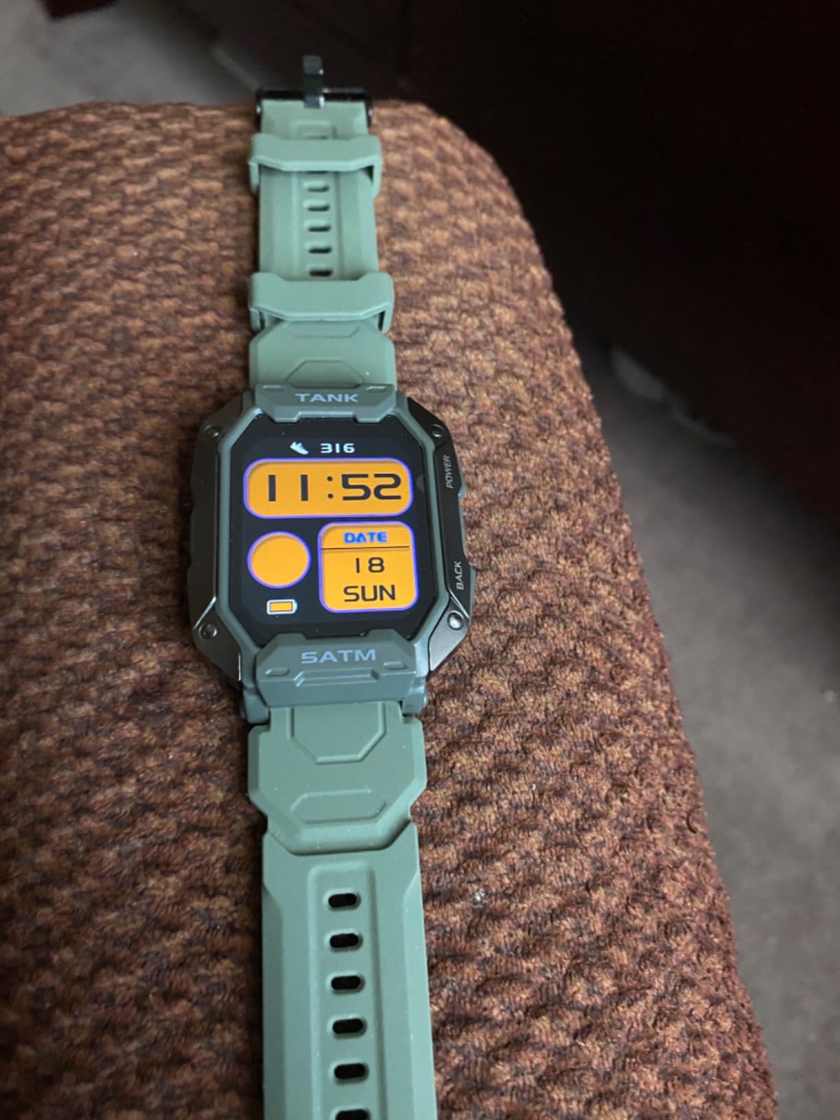 KOSPET Tank M4C Smart Watch Rugged, Dual-Band GPS, 5ATM & IP69K Waterproof customer photo 1