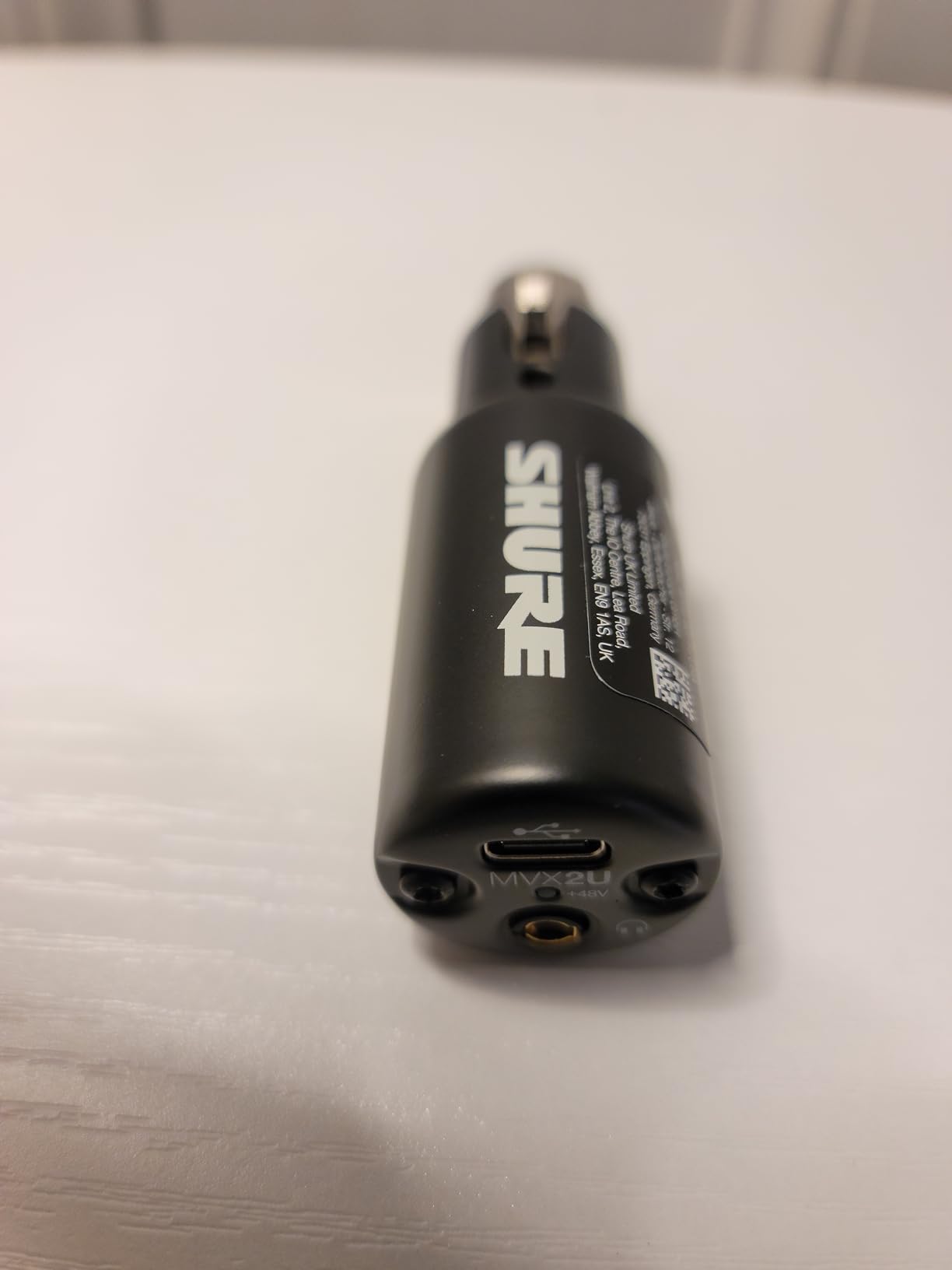 Shure MVX2U Gen 2 XLR-to-USB-C Audio Interface customer photo 1