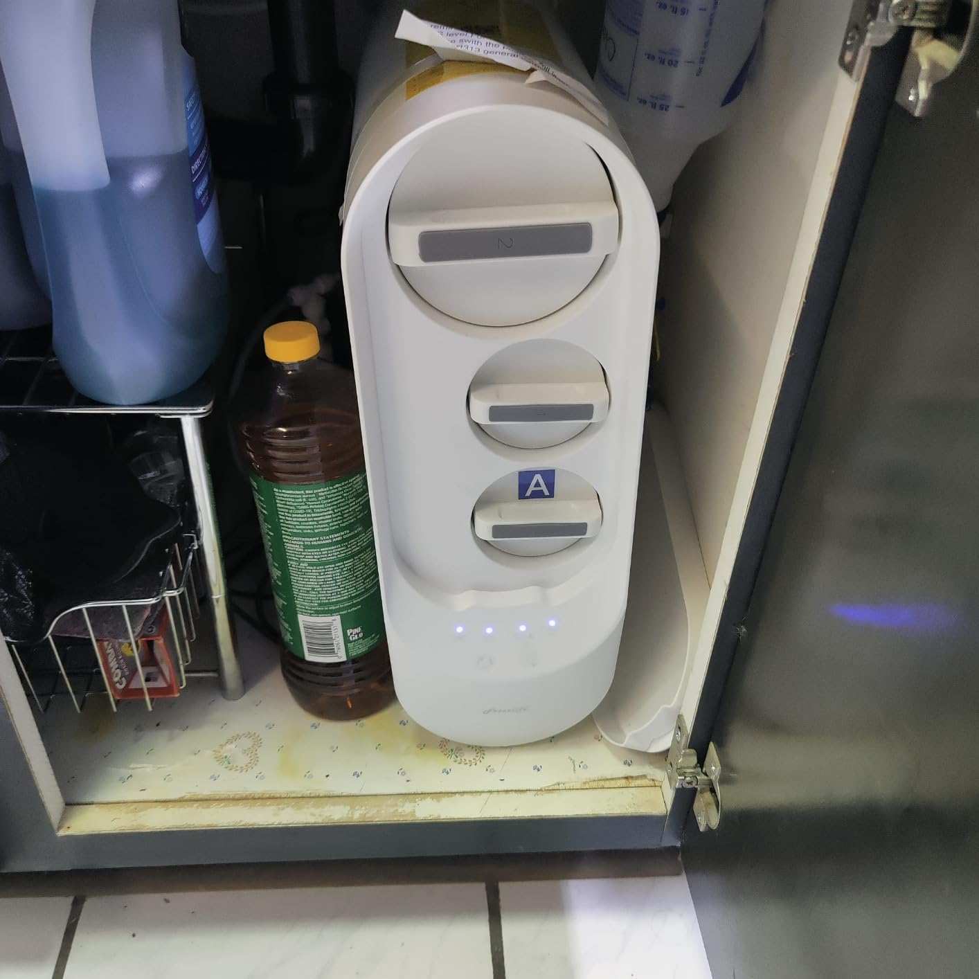 Frizzlife Reverse Osmosis Water Filter, Alkaline Mineral, NSF/ANSI 58&53&42&372 Standard, 500GPD 8-Stage Under Sink Tankless RO Water Filtration, 2:1 Pure to Drain, Reduce PFAS, PX500-A,New Packing customer photo 2
