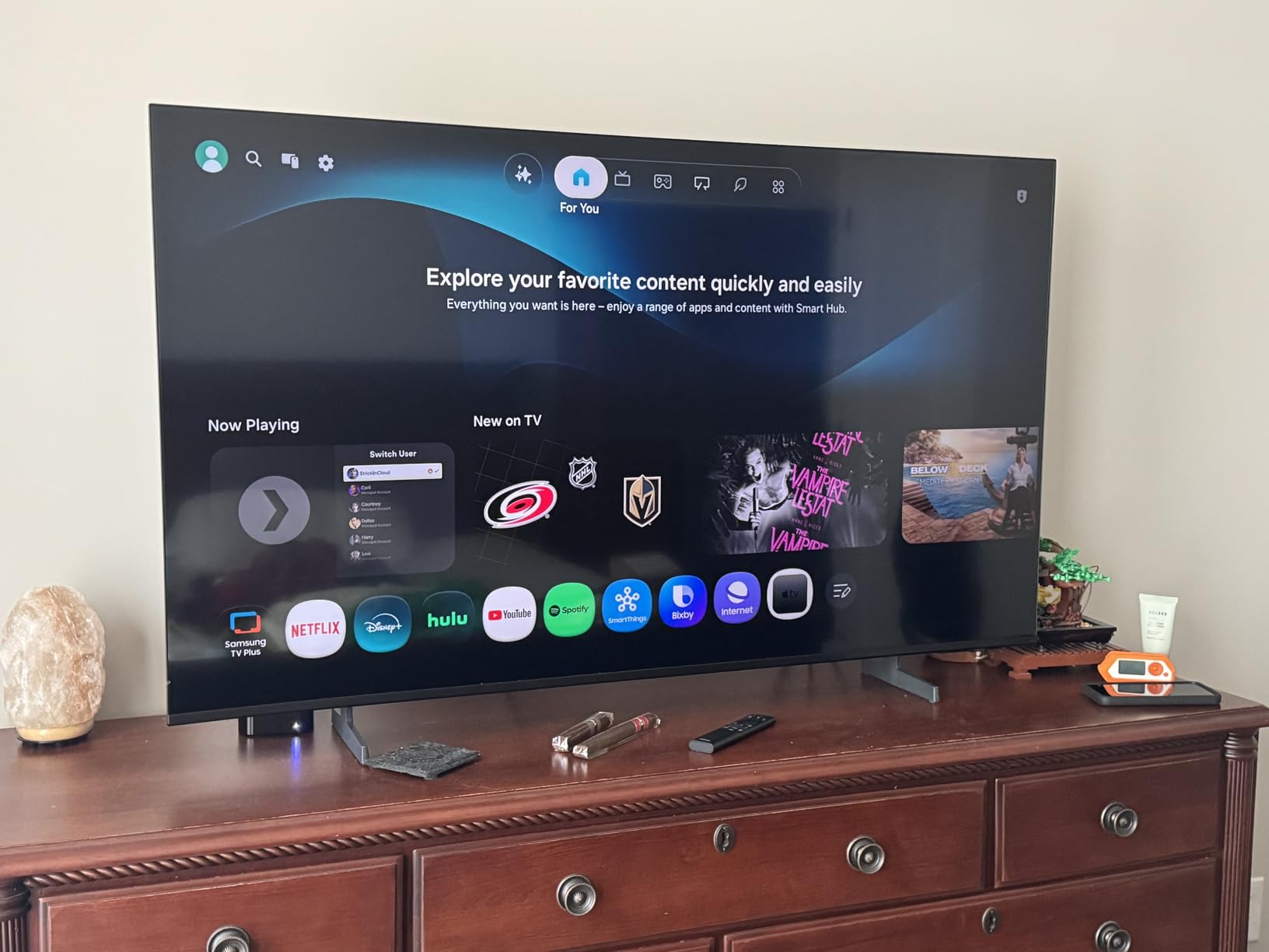 Samsung 75-Inch Class M80H Series, Mini LED, 4K, Smart TV, 2026 Model customer photo 2