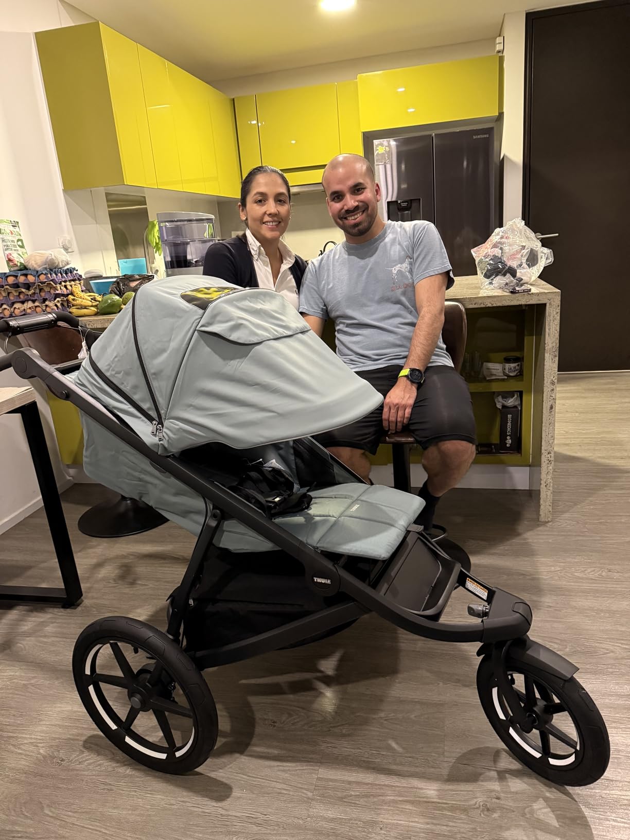 Thule Urban Glide 3 Single Child All-Terrain Stroller, Full-Suspension System, Air-Filled Tires, Upright seat with Adjustable Recline and Built-in legrest customer photo 2