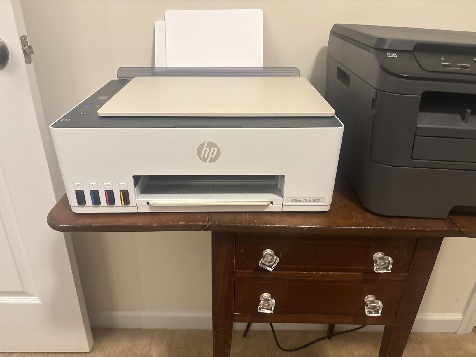 HP Smart Tank 5003 Wireless All-in-One Ink Tank Printer, Scanner, Copier with up to 3 Years of Ink Included, Best-for-Home, Cartridge-Free Refillable, AI-Capable (D06BKA) customer photo 1