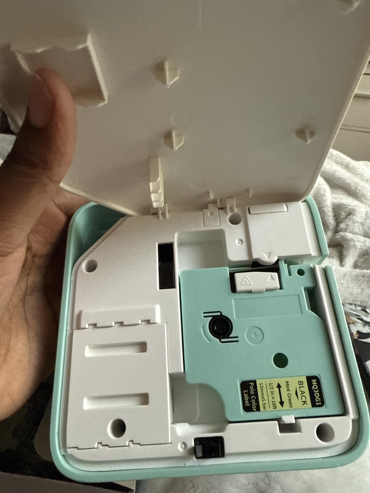 Heat Shrink Wire Label Maker, Bluetooth Industrial Label Machine with Tapes customer photo 2